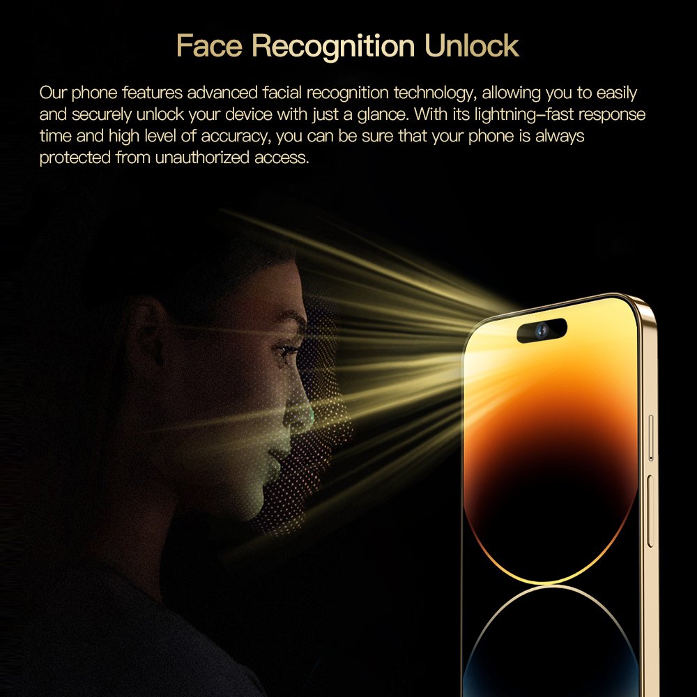 Original For Phone 13 Pro Max New 5G Smartphone i Phone 15 Pro Max Smart Phone 14 15 16G 1T Cheap Telephone Telefon Inteligente